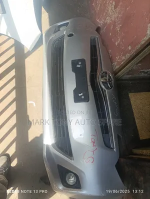 Toyota Ractis 2012 Front Bumper Clean 