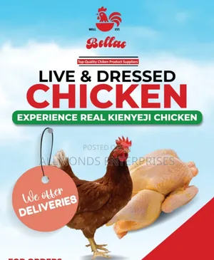 Live Dressed Kienyeji Chicken