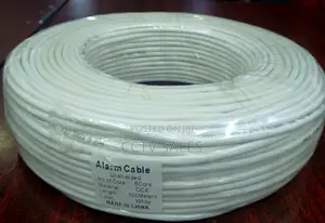 Security Alarm Cable 6 Core 100m White
