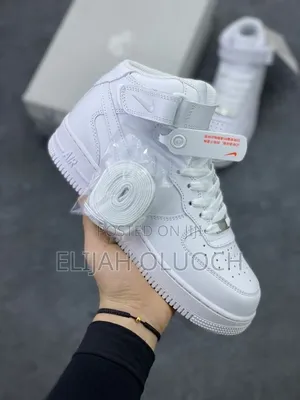 White Airforce High Top/High Cut