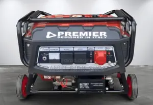 Premier 2.5kva Italy Petrol Generator Keystart With Wheels