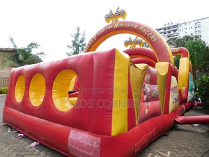 Mickey the Roadster Racers Bouncing Castle for Hire!
