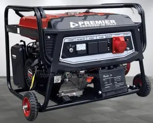 Reliable Premier 5kva Petrol Generator With Key Start Wheels