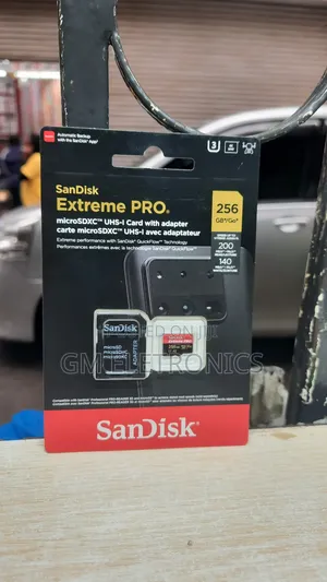 Original 256gb Microsd Extreme Pro- Class10.