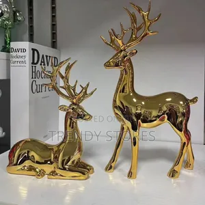Gold Electroplated Deers