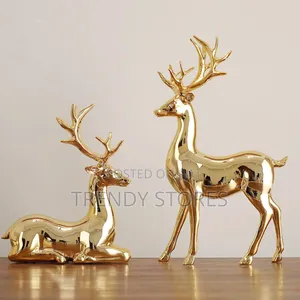 Gold Electroplated Deers