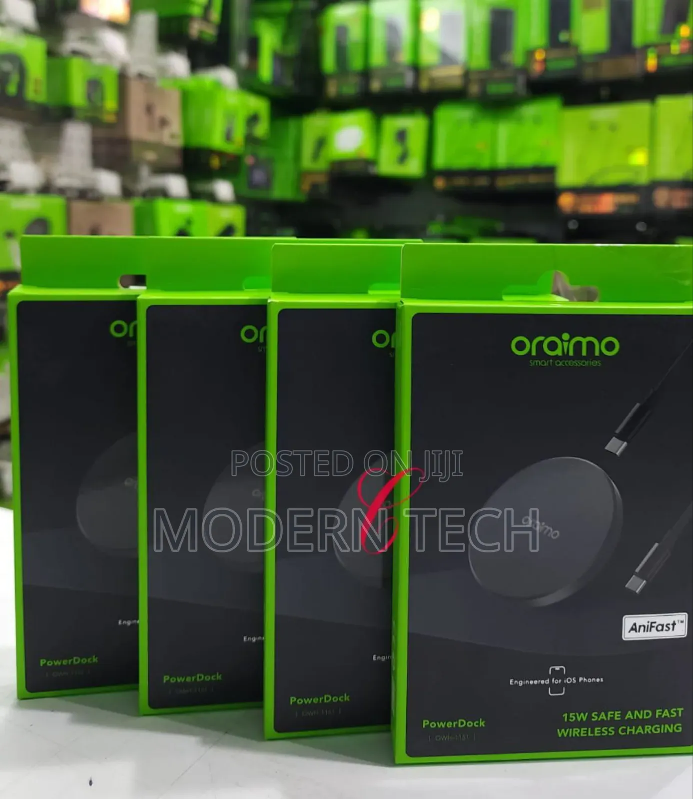 Oraimo Powerdock15w Magnetic Wireless Charging Pad Powerdock
