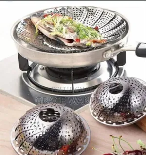 *Stainless Steel Steamer Basket