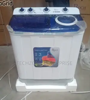 Roch Semi-Automatic Washing Machine, 10kgs - White 