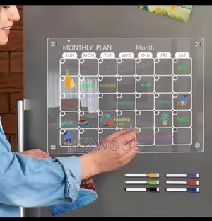 Monthly Magnetic Fridge Planner