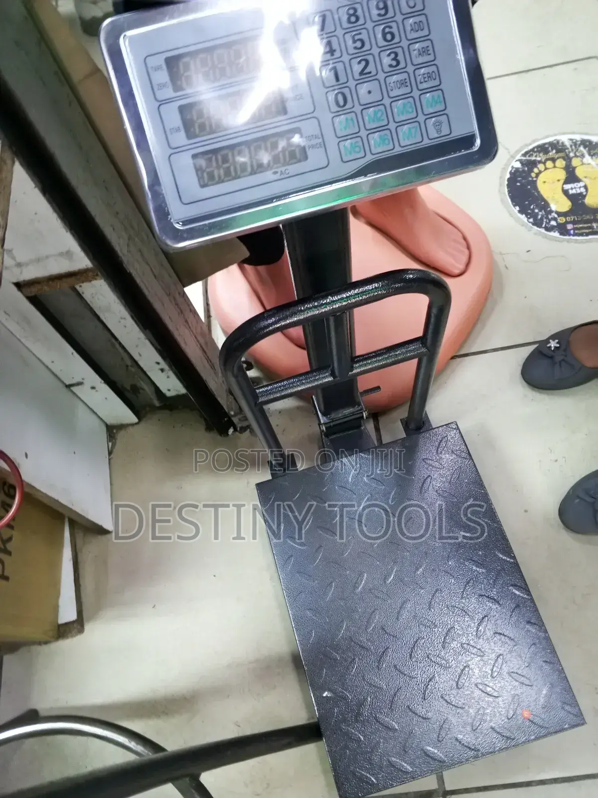 Digital Platform Weighing Scale With Guard