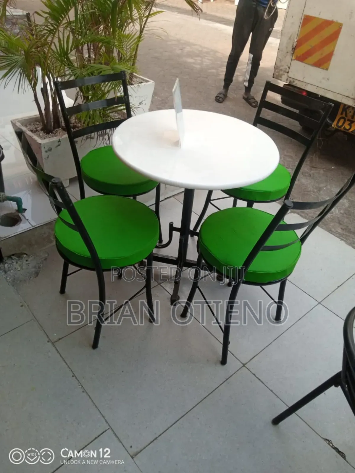 __Green Simple Restaurant Chairs