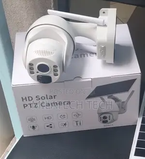 Brand New 4g Solar Powered PTZ Camera Solar 4g