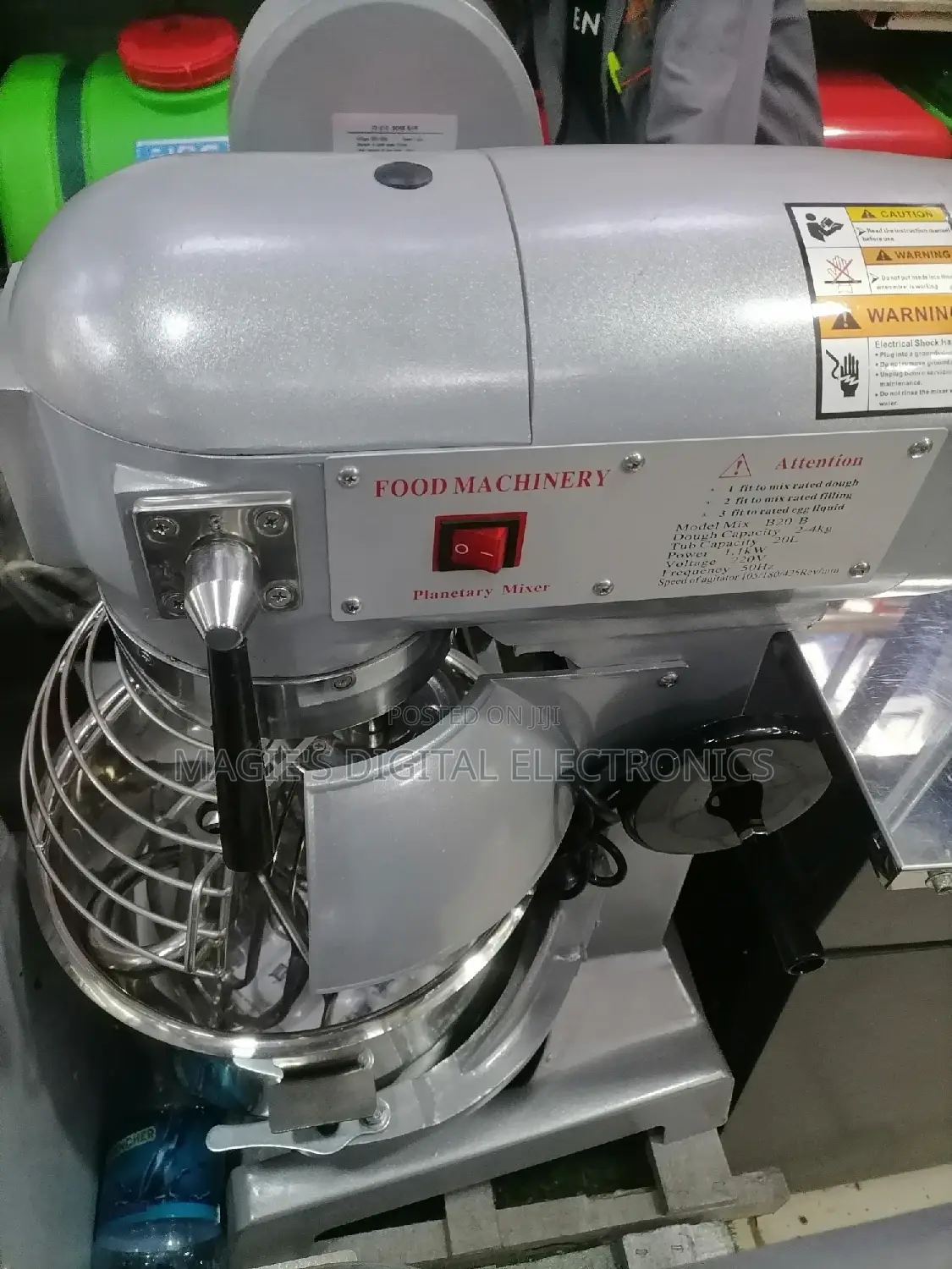 High Standard 20l Dough Mixer