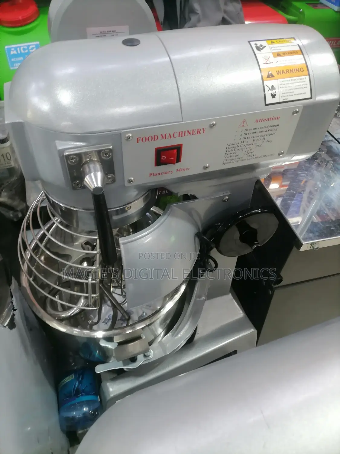 Commercial Standard 20l Dough Mixer