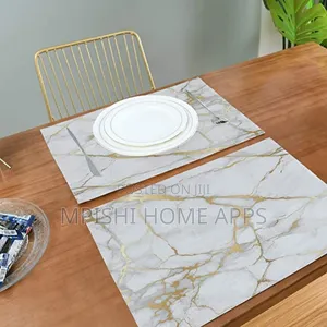 6pcs Marble Profile Table Mats Now Available