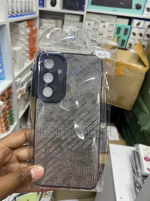 Piyos Leather Back Cover for Samsung Galaxy A55