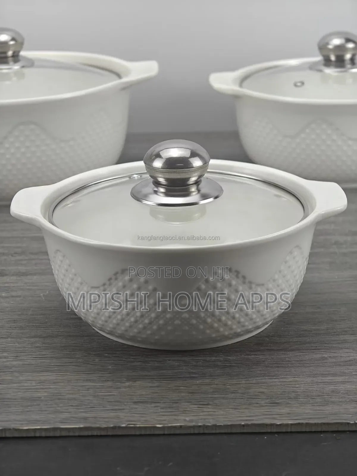 3 In1 Ceramic Serving Dish 3l, 2l 1l