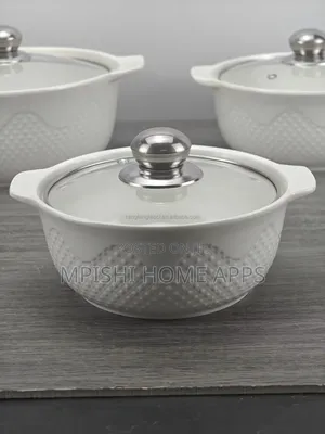3 In1 Ceramic Serving Dish 3l, 2l 1l