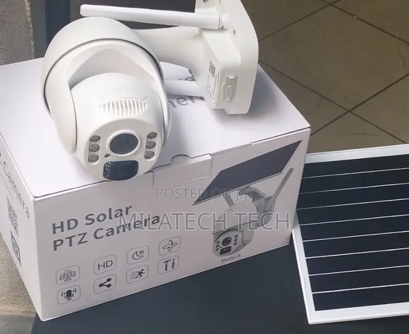 Solar Powered Camera PTZ PTZ With Motion Sensor