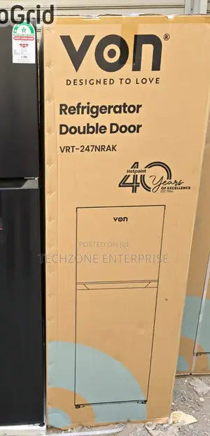 Von VRT-247nrak No Frost Top Mount Freezer 247 Litres 