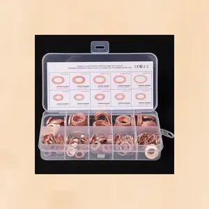 200pcs//Box Copper Washer Gasket