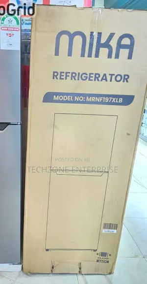 Mika 197l No Frost Direct Cool Double Door Refrigerator