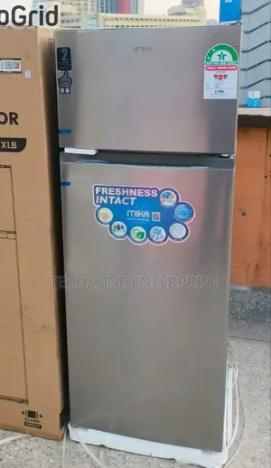 Mika 211l Direct Cool No Frost Double Door Refrigerator