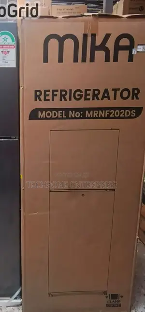 Mika 202l 2 Door 3d Cooling No Frost Refrigerator