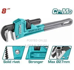 Total Strong Pipe Wrench
Size:8"(200mm