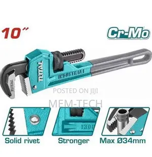 Total Tht171006 Pipe Wrench
Size:10"(250mm)