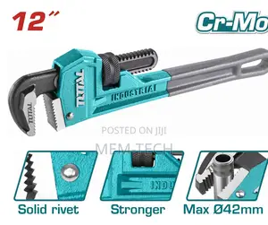Total Strong Pipe Wrenchsize:12" (300mm