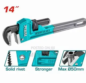 Strong Total Pipe Wrench
Size:14" (350mm