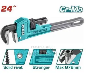 Total Strong Pipe Wrenchsize:24" 76mm