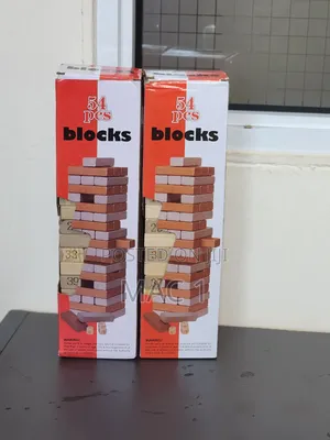 Jenga Blocks Wooden