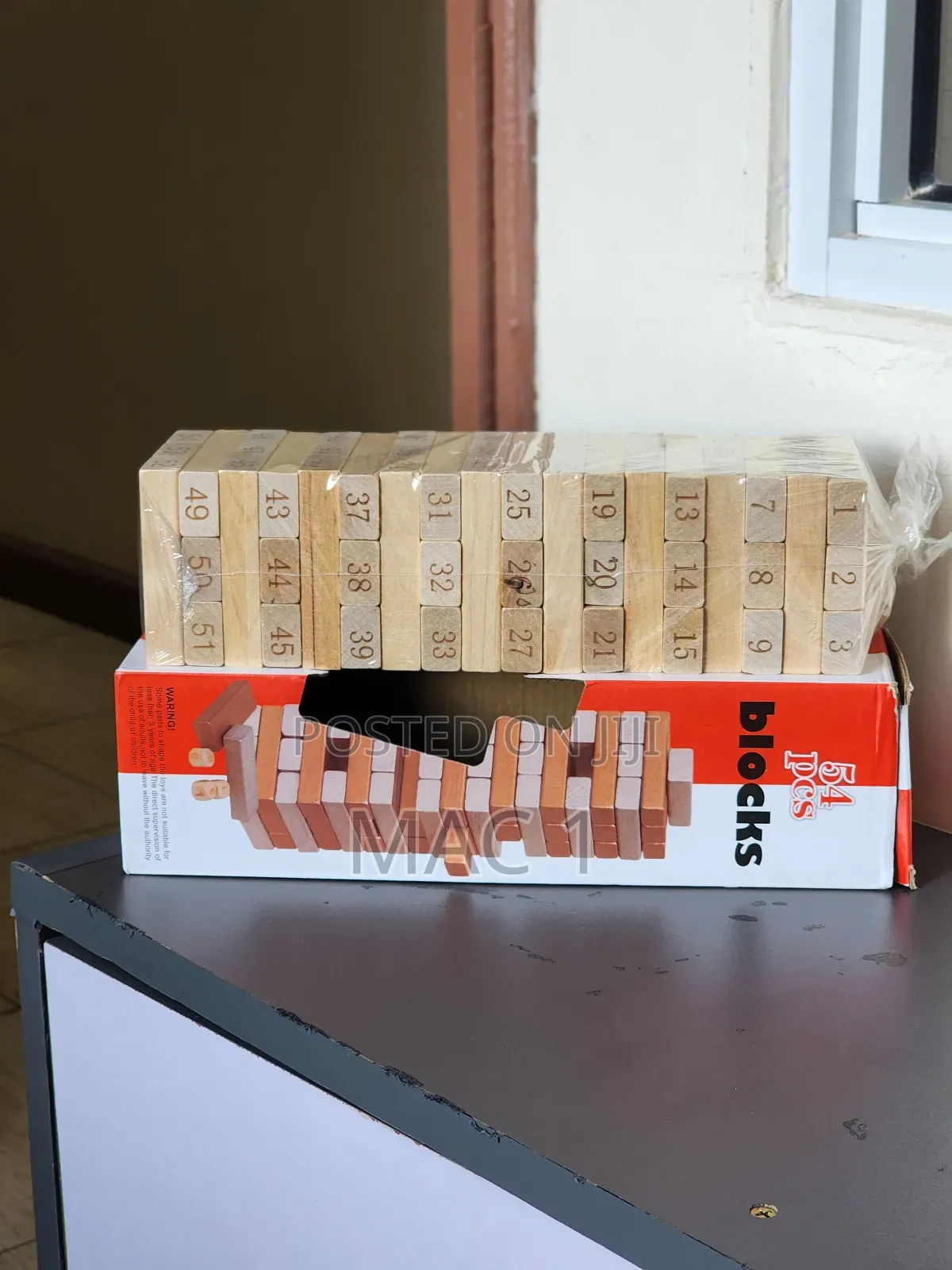 Jenga Blocks Wooden