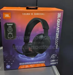 JBL Quantum 350 - Wired Over-Ear Gaming Headset - Black