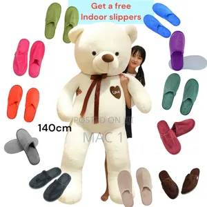 White 140cm Giant Teddy Bear – Soft Plush Gift