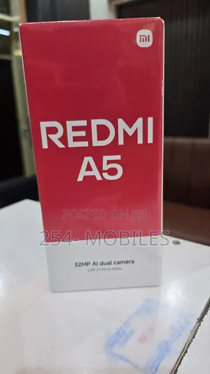 New Xiaomi Redmi A5 4G 128 GB Red