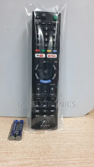 New Sony Replacement Remote for Sony Smart TVS + Batteries.