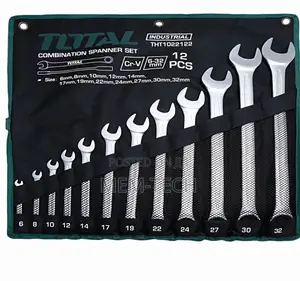 Strong Total 12pcs Combination Spanner Setsize:6-32mm