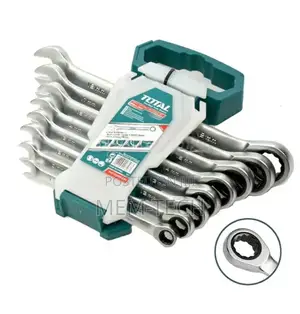 Total Strong 8pcs Ratchet Spanner Set