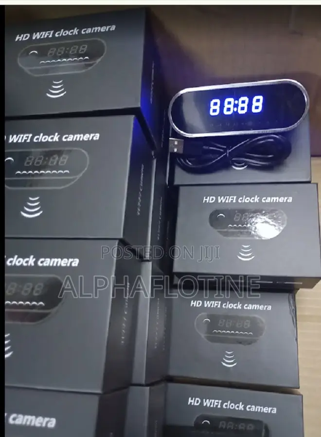 Digital Table Clock With Full Hd 1080p, Low Light Vision