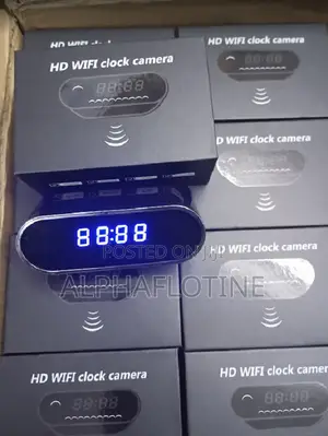 Wireless Digital Clock Camera -1080p
