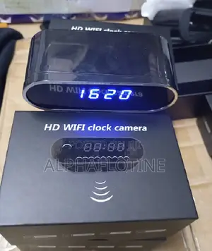 Table Clock Wifi Camera 1080p