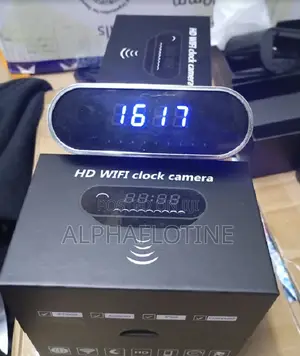 Table Clock Wifi Camera/Wifi Ip Camera