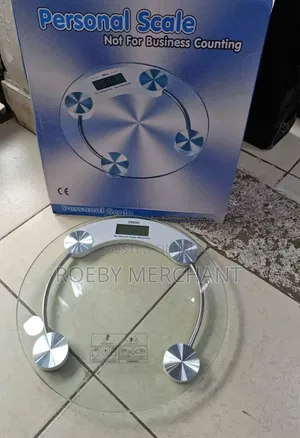New Personal Scale 180kgs/Clear Bathroom Scale