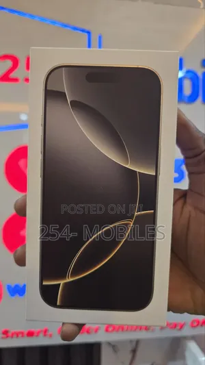 New Apple iPhone 16 Pro 256 GB Black