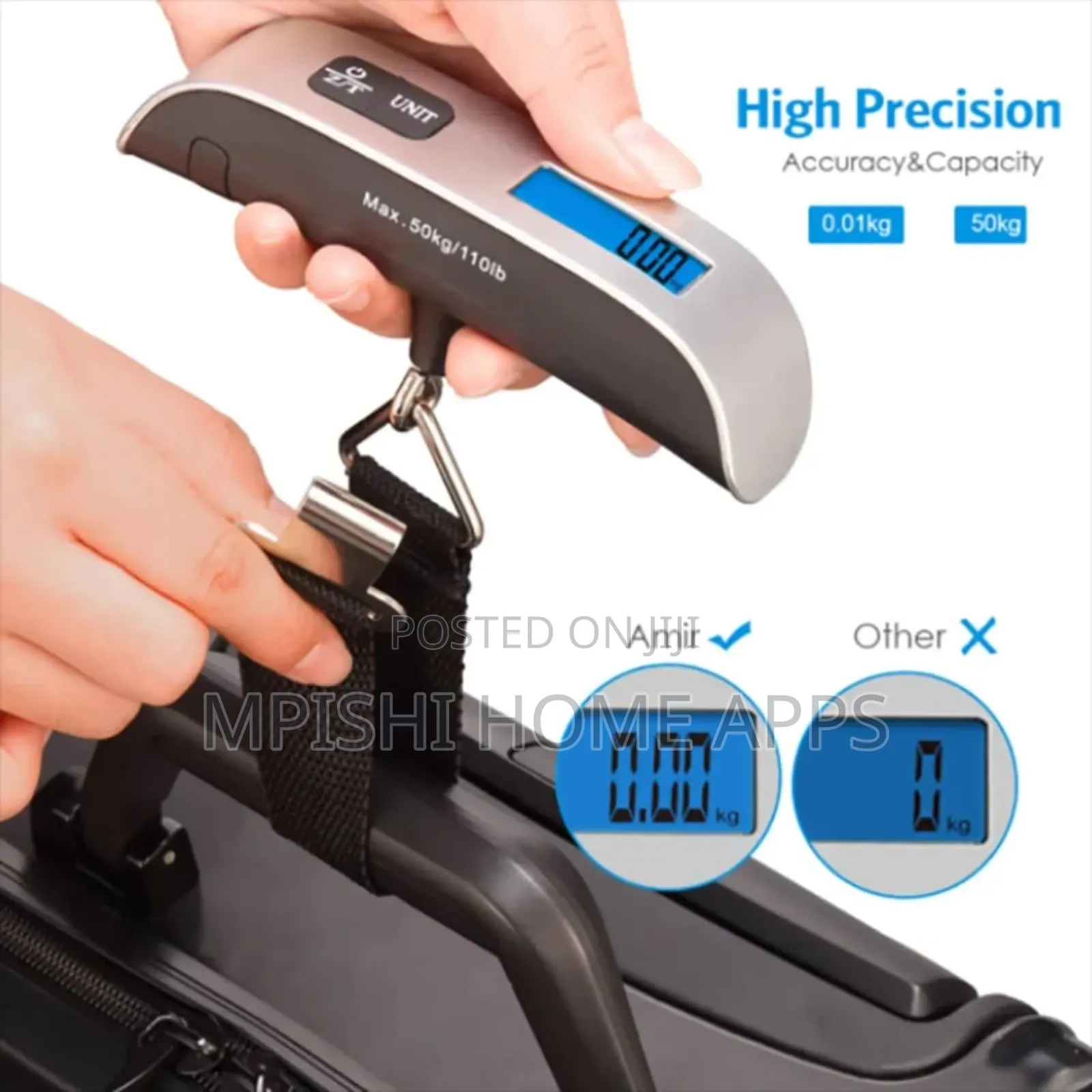 Portable Luggage Scale 50kg