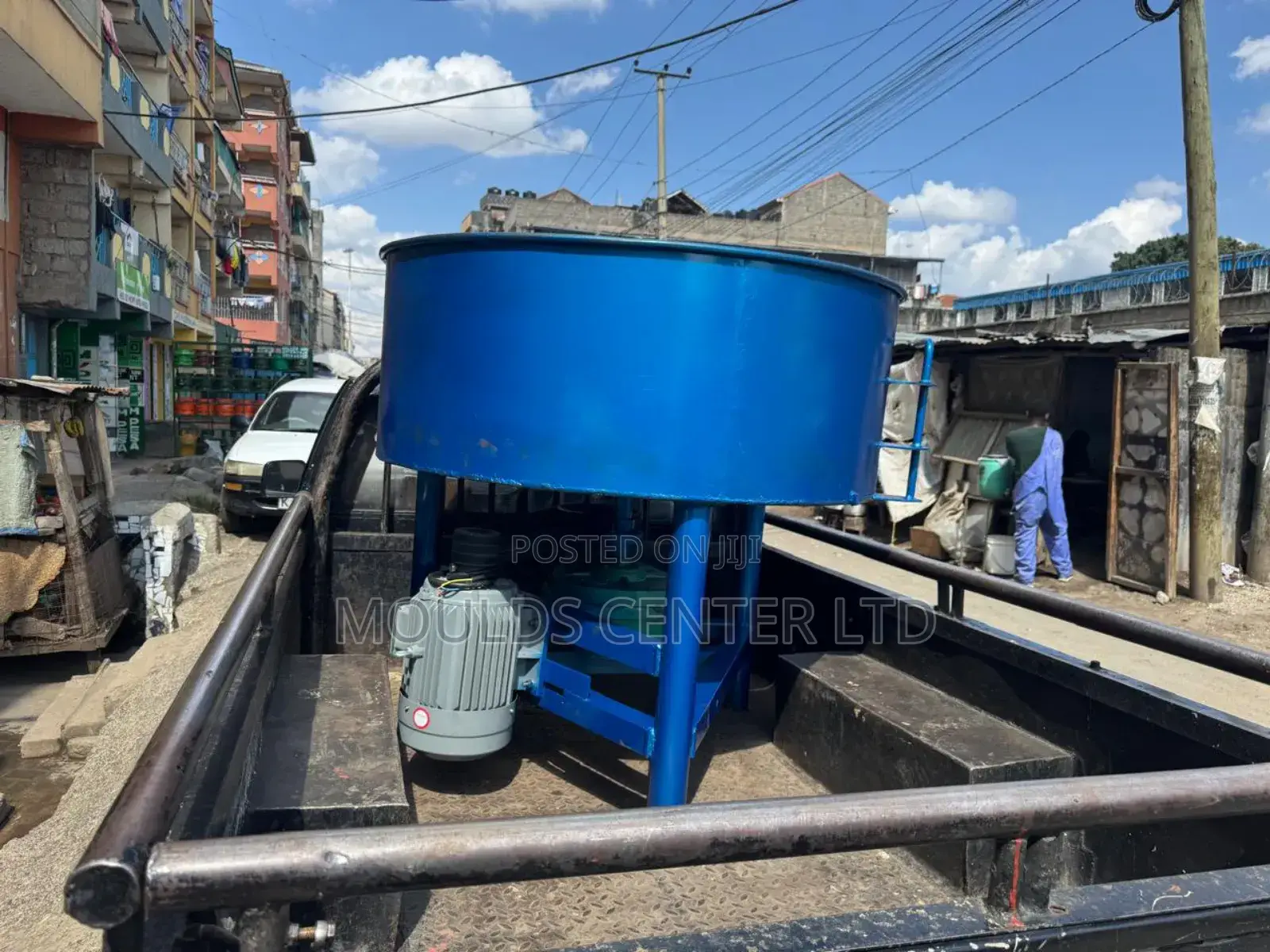 Pan Mixer Machine